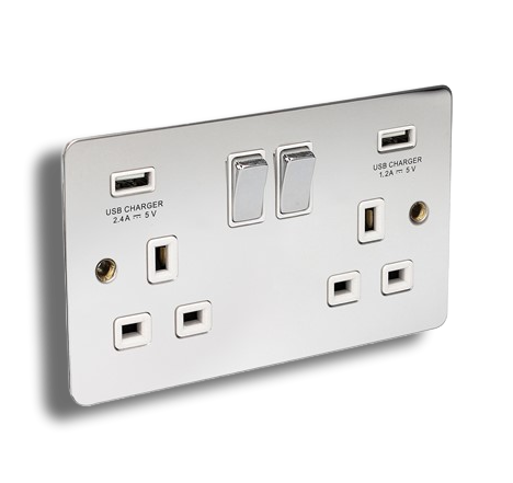 Flat Plate Switches & Sockets